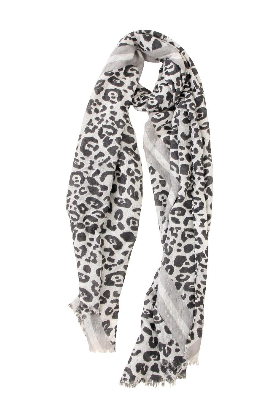 [TEST] Faded Animal Textured Scarf