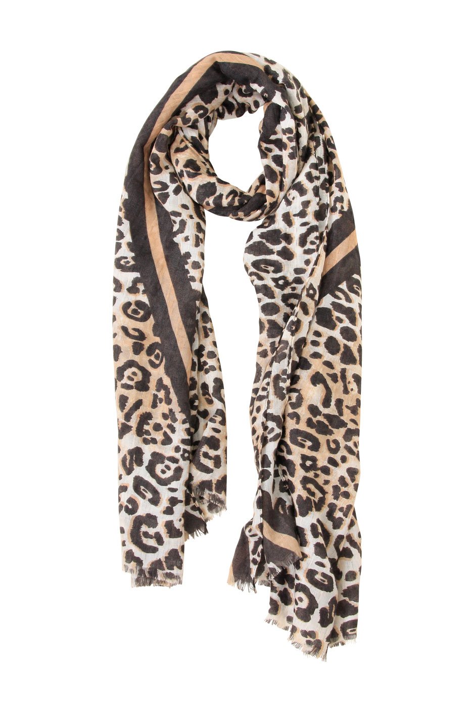 [TEST] Faded Animal Textured Scarf