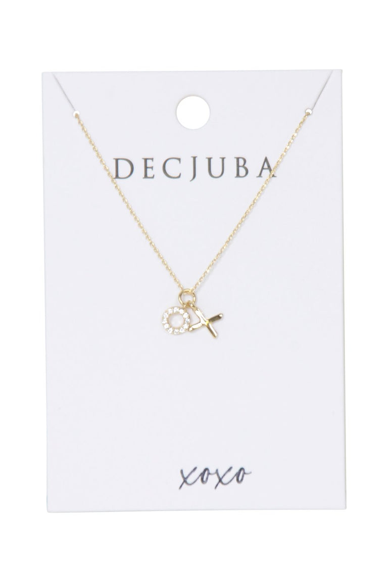 [TEST] XO Stone Set Necklace
