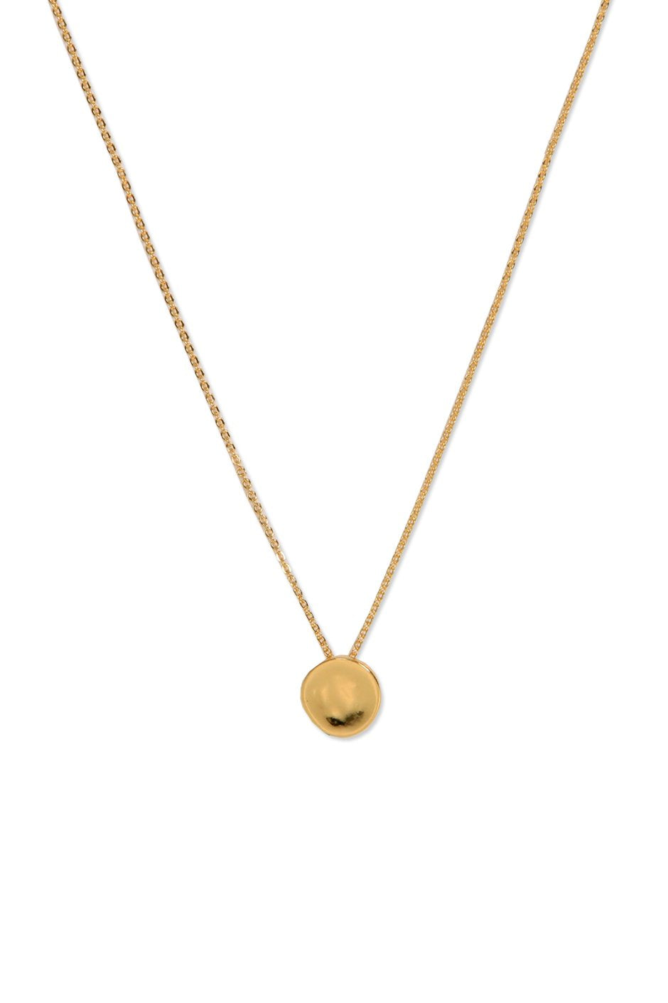 [TEST] Hammered Disc Necklace
