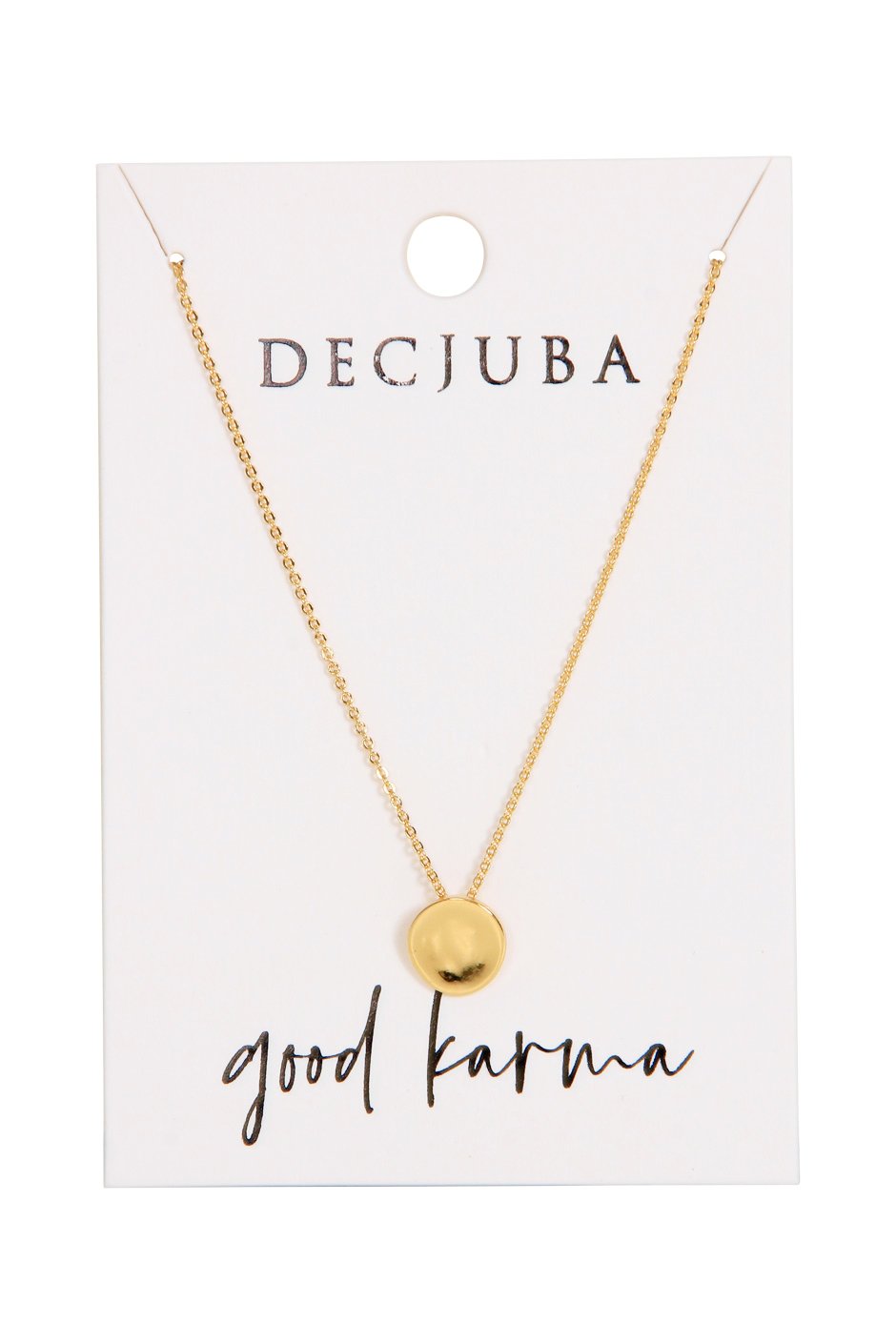 [TEST] Hammered Disc Necklace