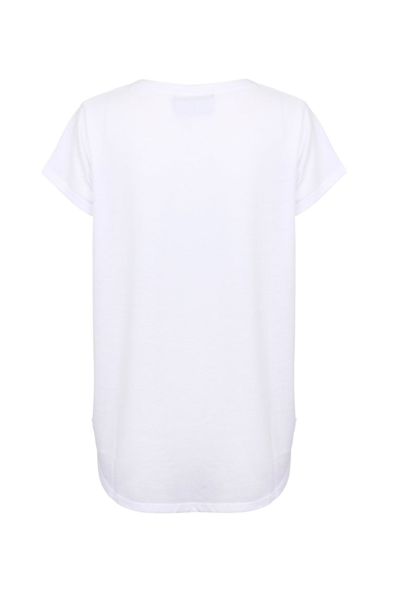 [TEST] Script V-Neck Tee