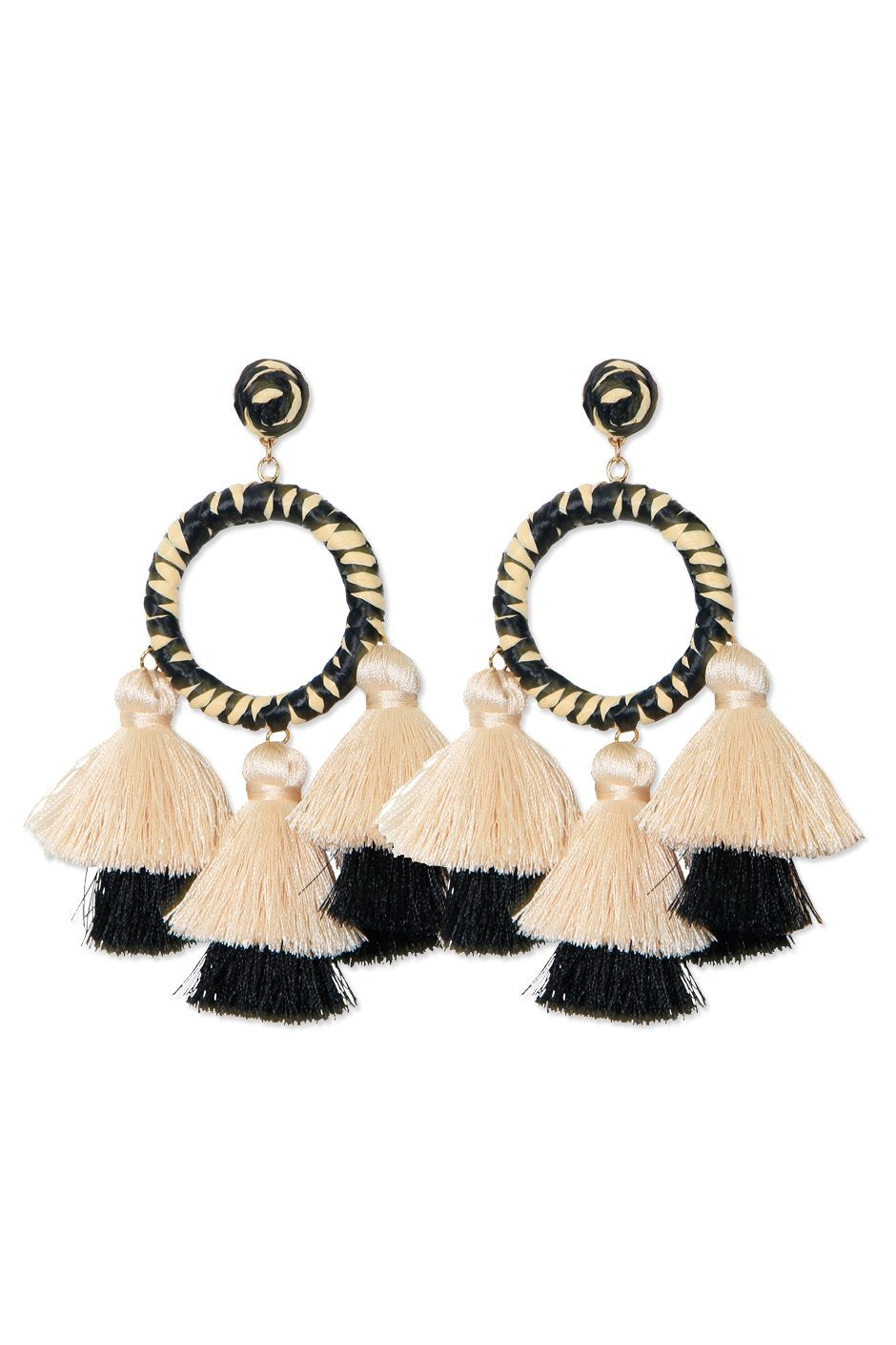 [TEST] Harlow Multi Tassel Earrings