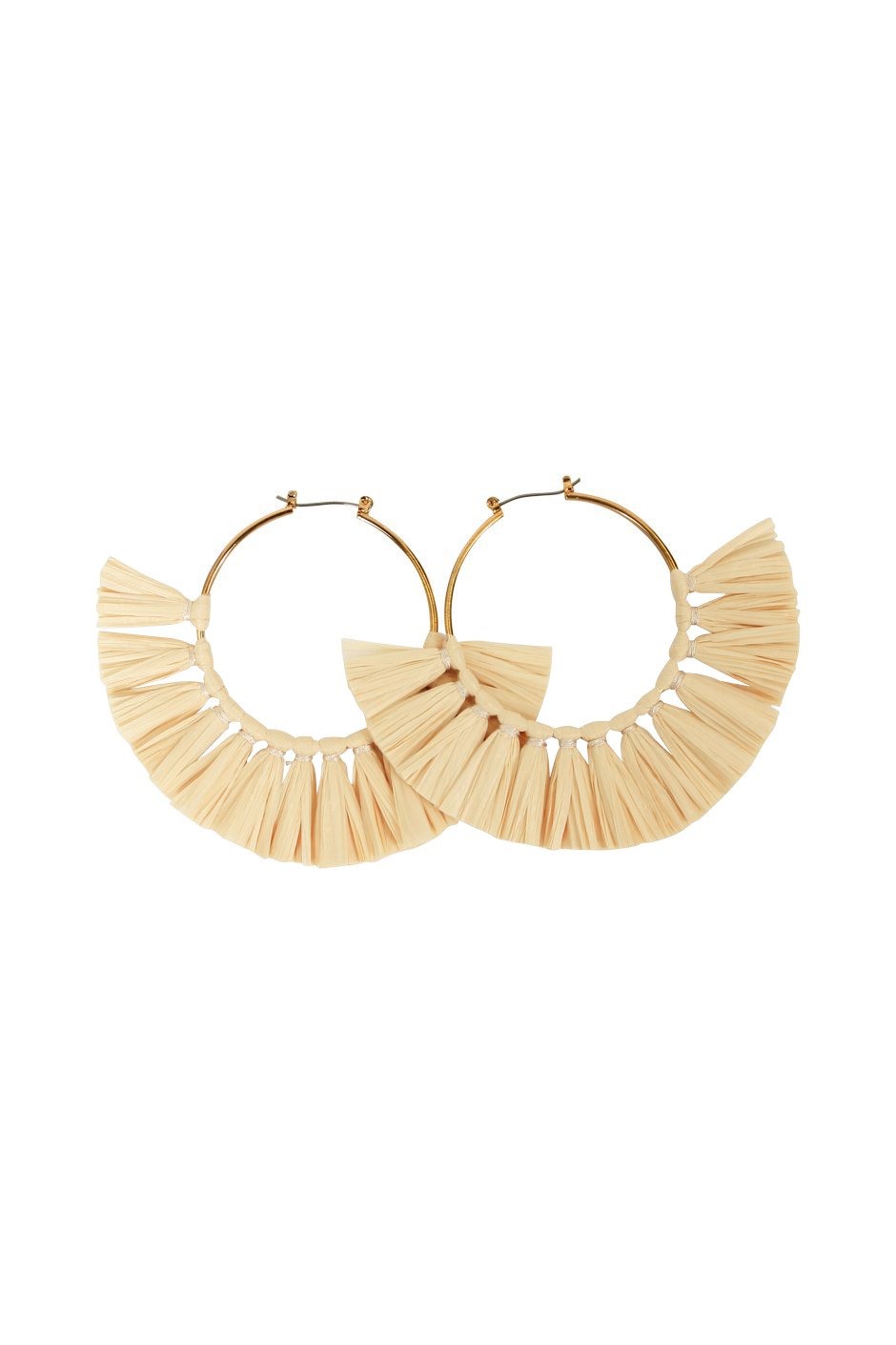 [TEST] Nelly Raffia Hoops