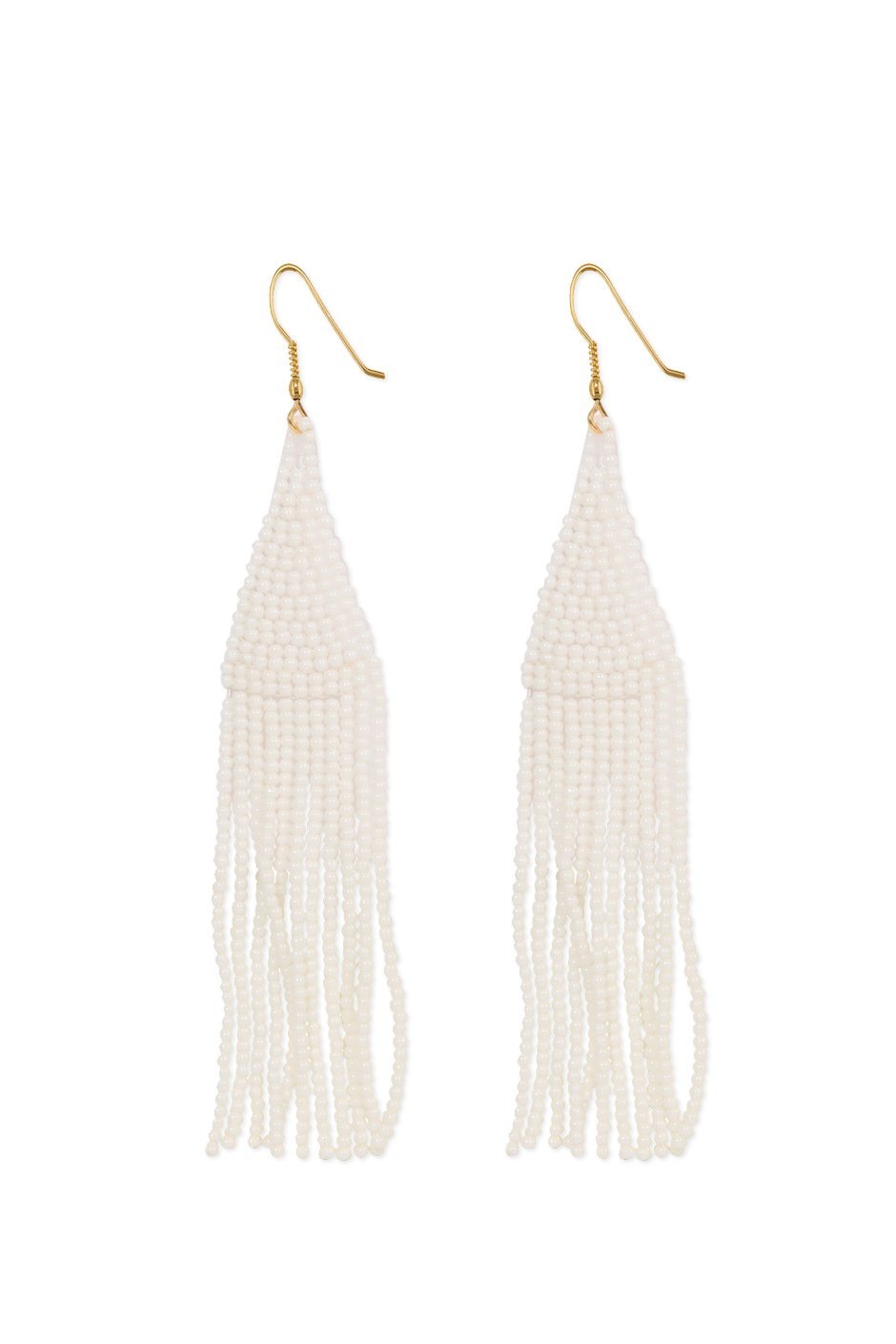 [TEST] Nel Triangle Seed Bead Earring
