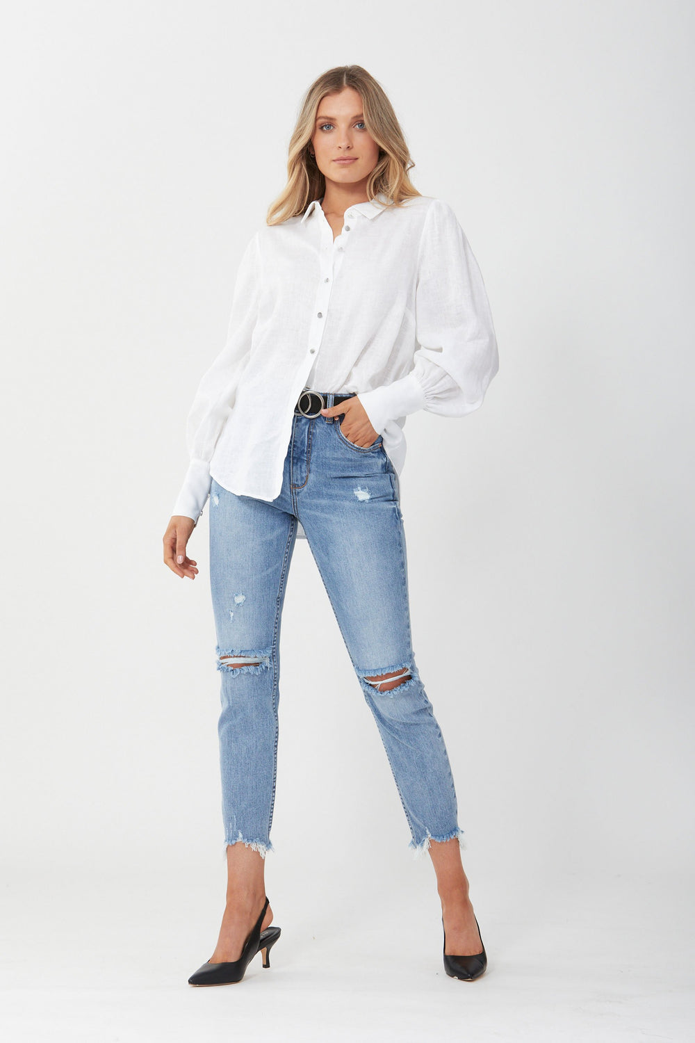 [TEST] Blake Balloon Sleeve Shirt