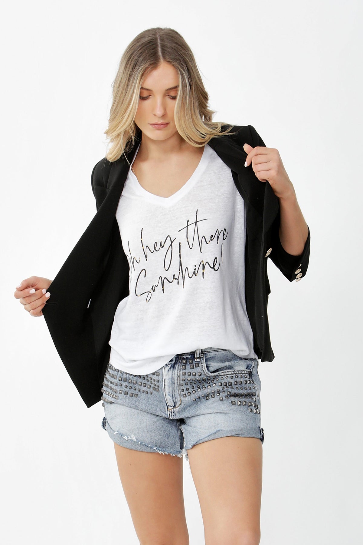[TEST] Sunshine V-Neck Tee