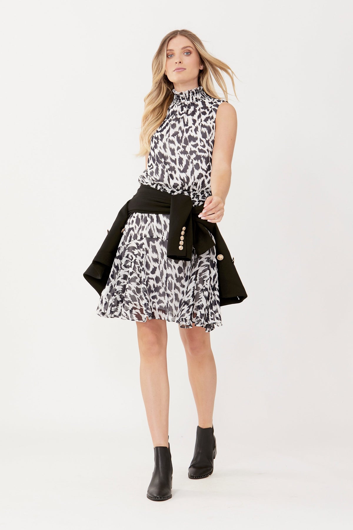 [TEST] Emmy Shirred Neck Dress