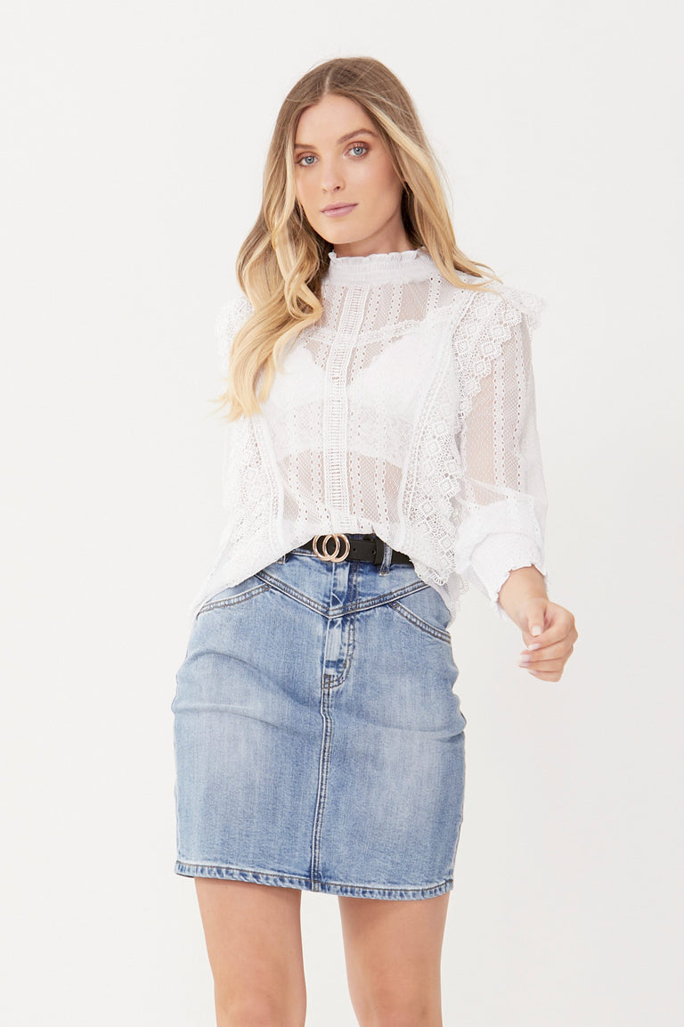 [TEST] Adeline Lace Top