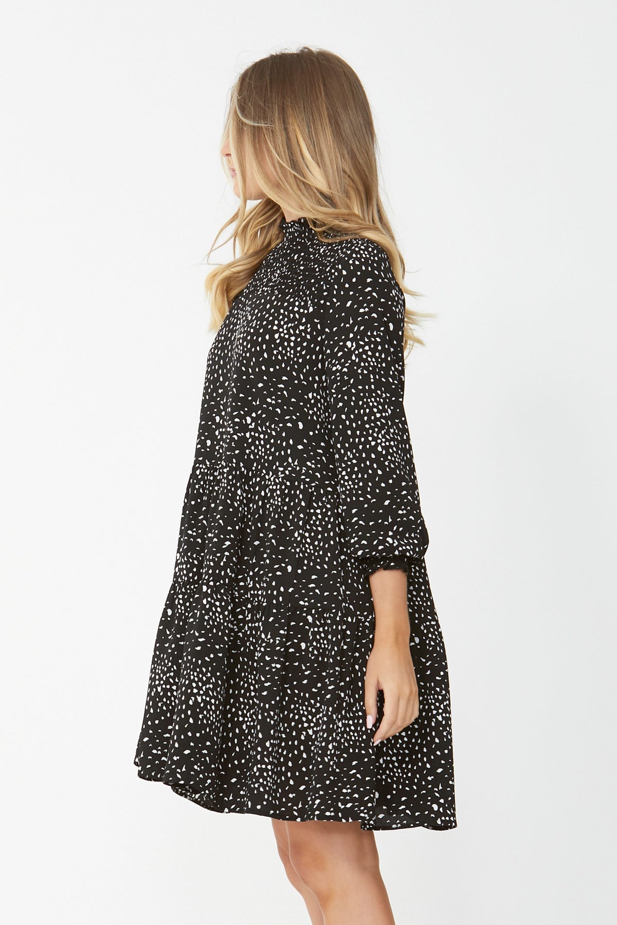 [TEST] Abigail Tiered Trapeze Dress