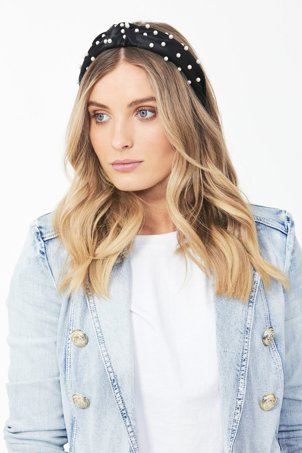 [TEST] Pearl Knotted Headband