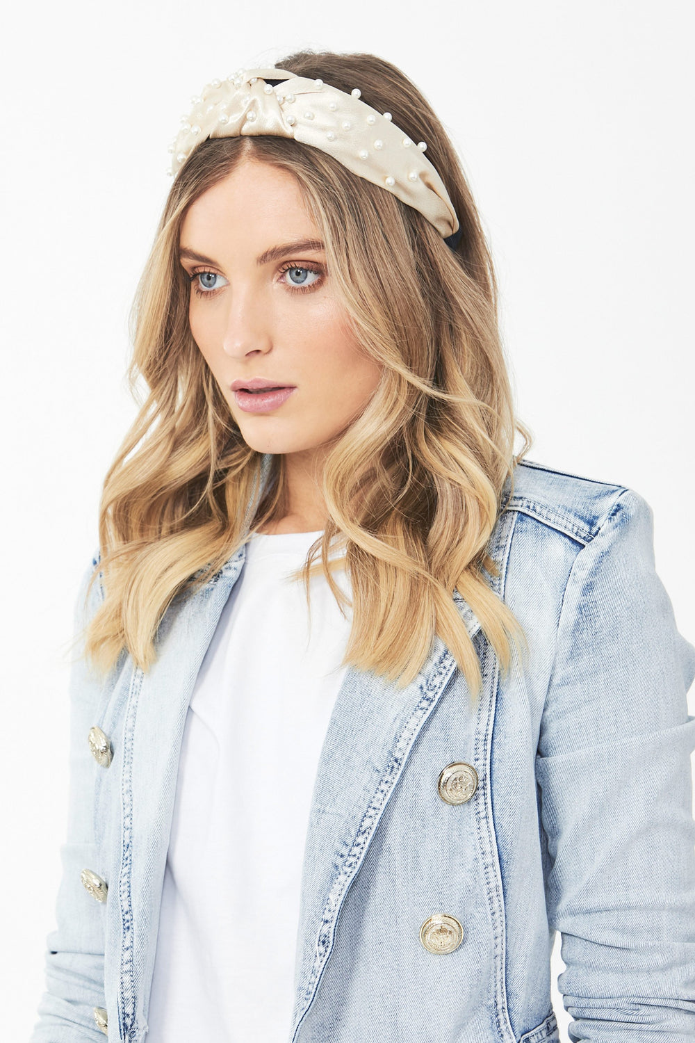 [TEST] Pearl Knotted Headband
