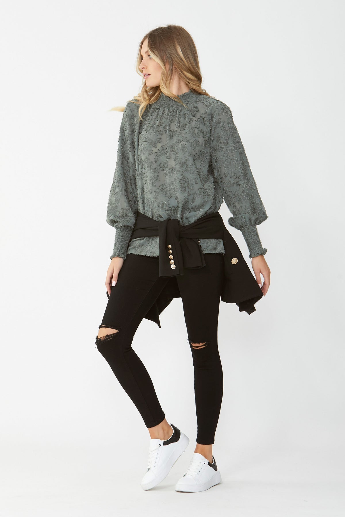 [TEST] Isabella Burnout Blouse