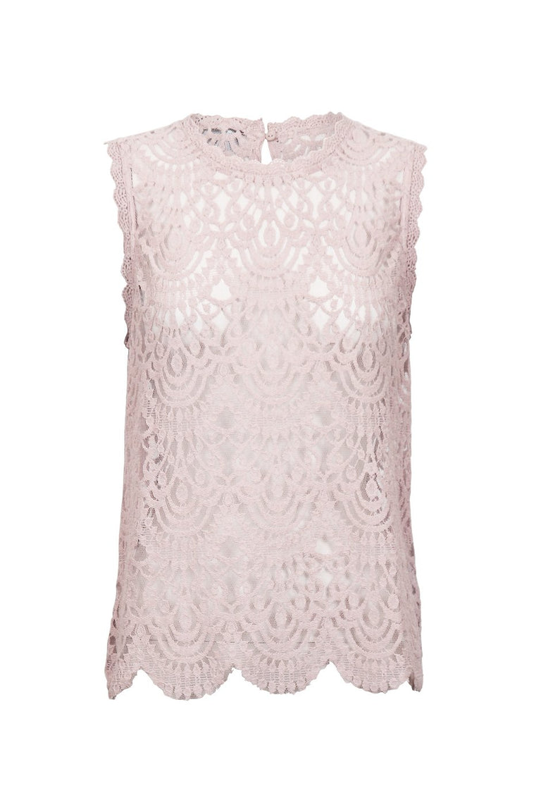 [TEST] Mia Sleeveless Lace Tank