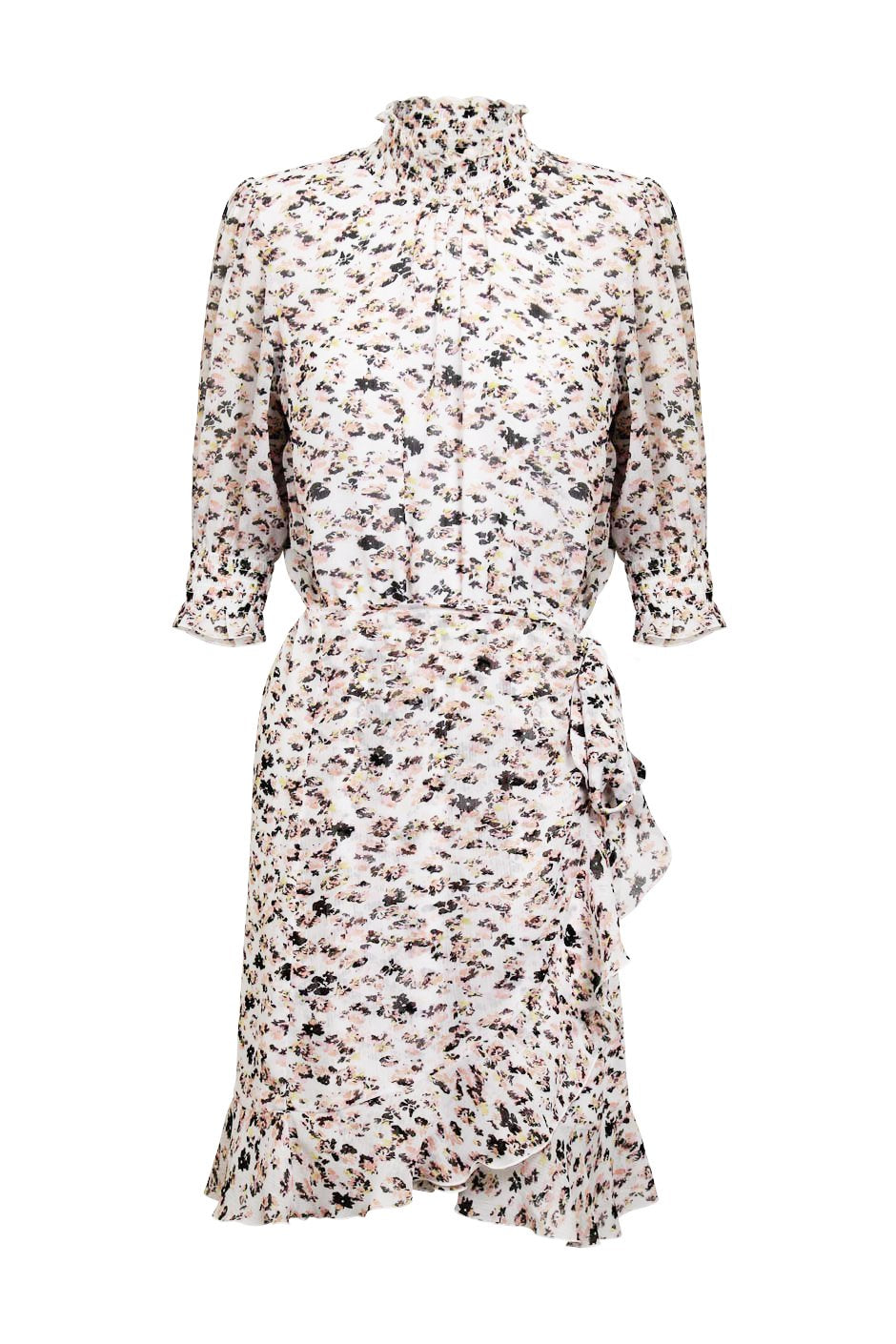 [TEST] Joelle Shirred Sleeve Dress