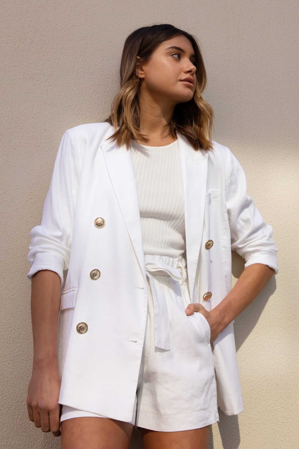 [TEST] Martina Oversized Linen Blazer