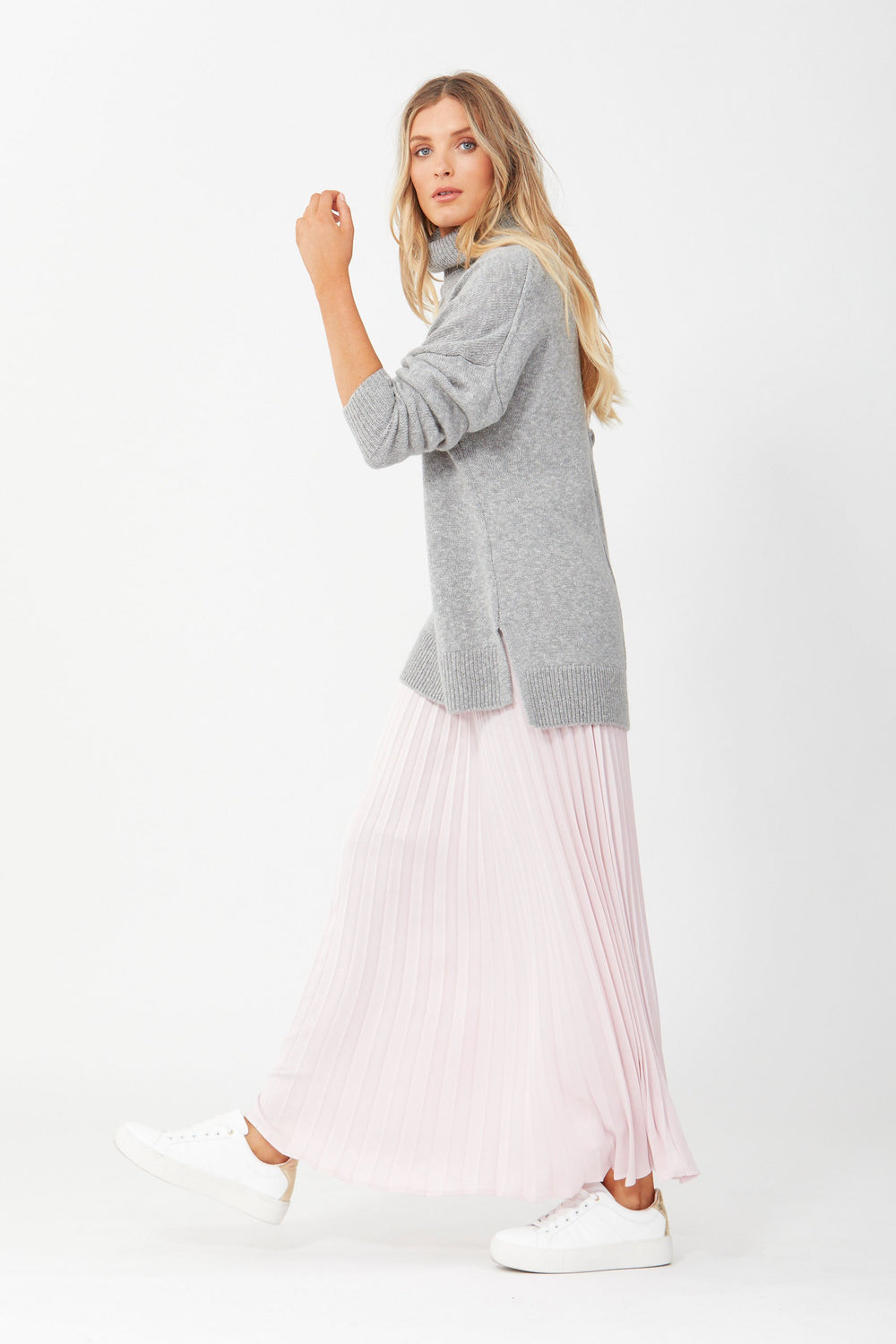 [TEST] Lilly Pleated Maxi Skirt