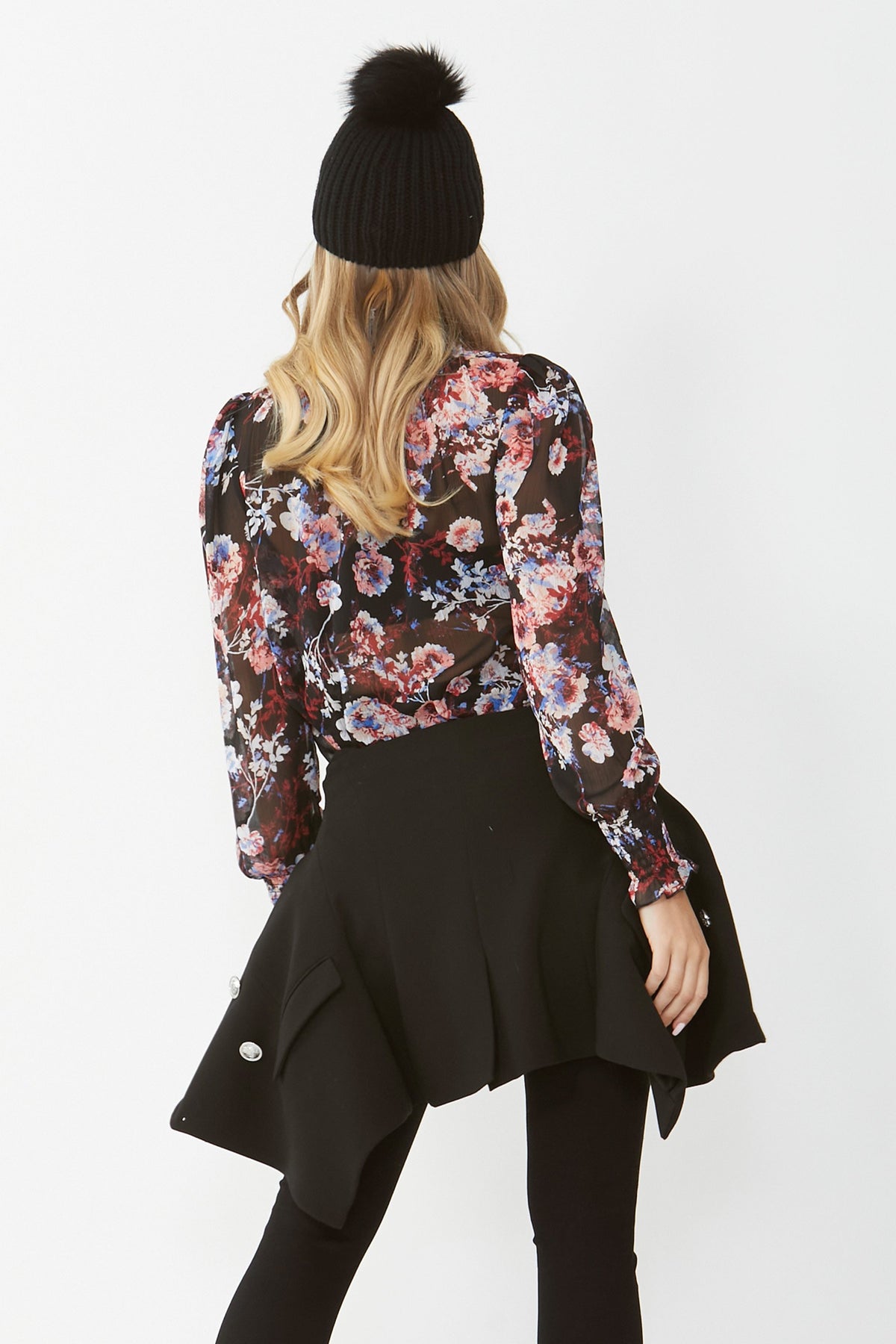 [TEST] Abby High Neck Blouse