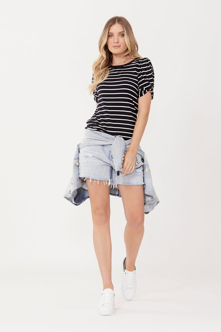[TEST] Annabelle Knot Sleeve Tee