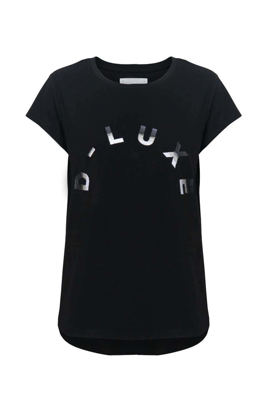 [TEST] D-Luxe Logo Petal Hem Tee