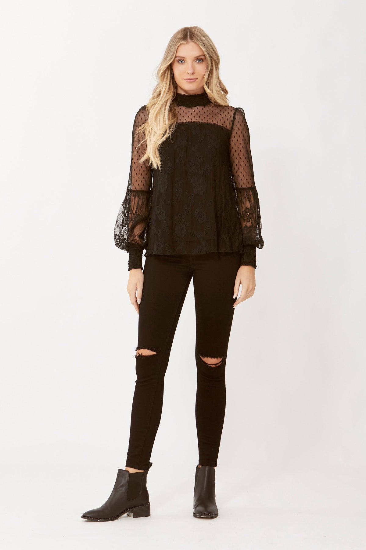 [TEST] Michelle Lace Top