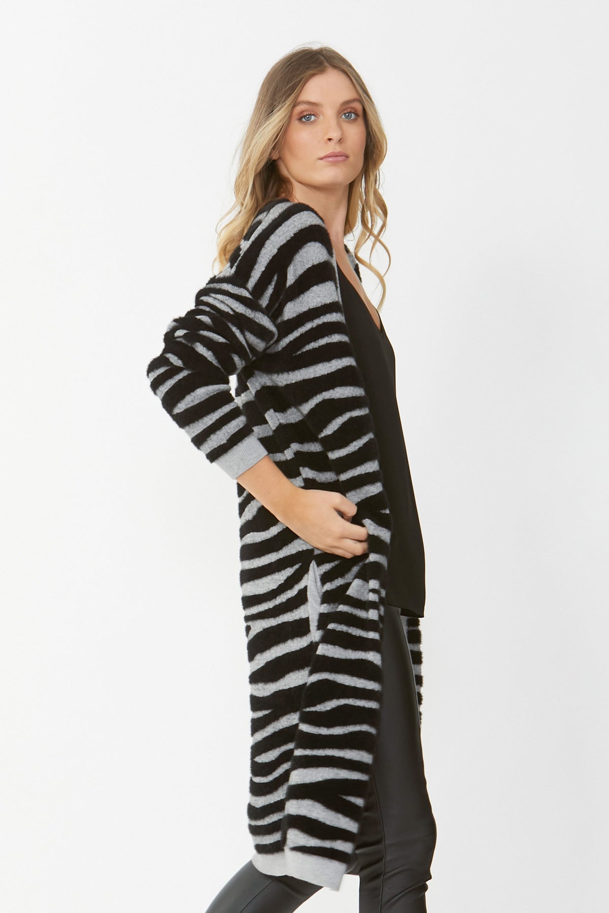 [TEST] Talia Brushed Animal Cardi