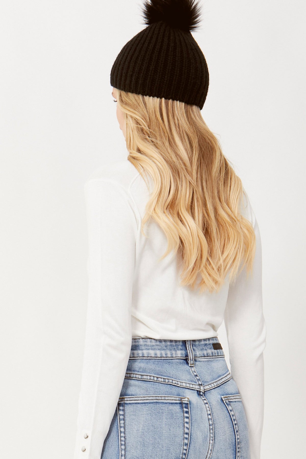 [TEST] Krystal Button Detail Jumper