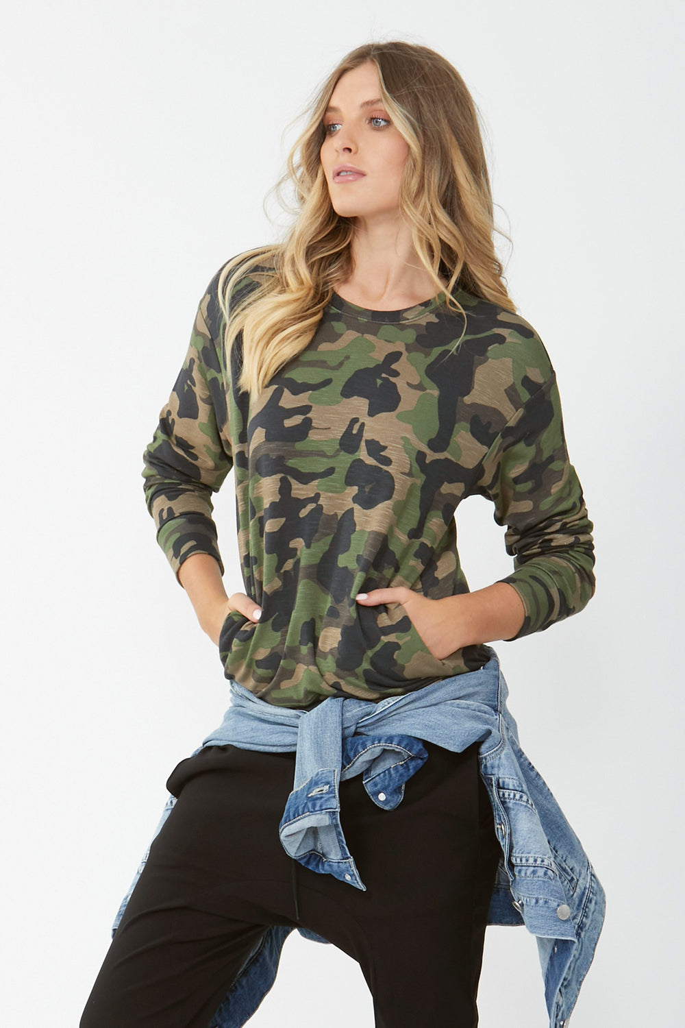 [TEST] D-Luxe Crew Printed Sweat