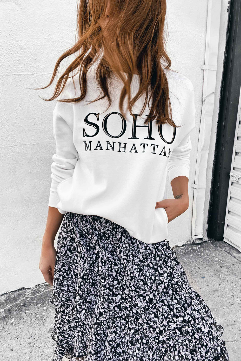 [TEST] Soho Embroidered Sweat