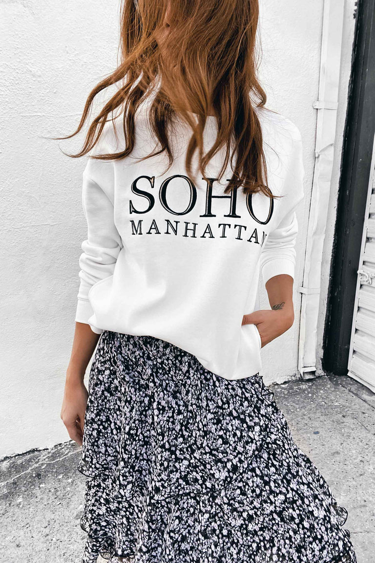 [TEST] Soho Embroidered Sweat