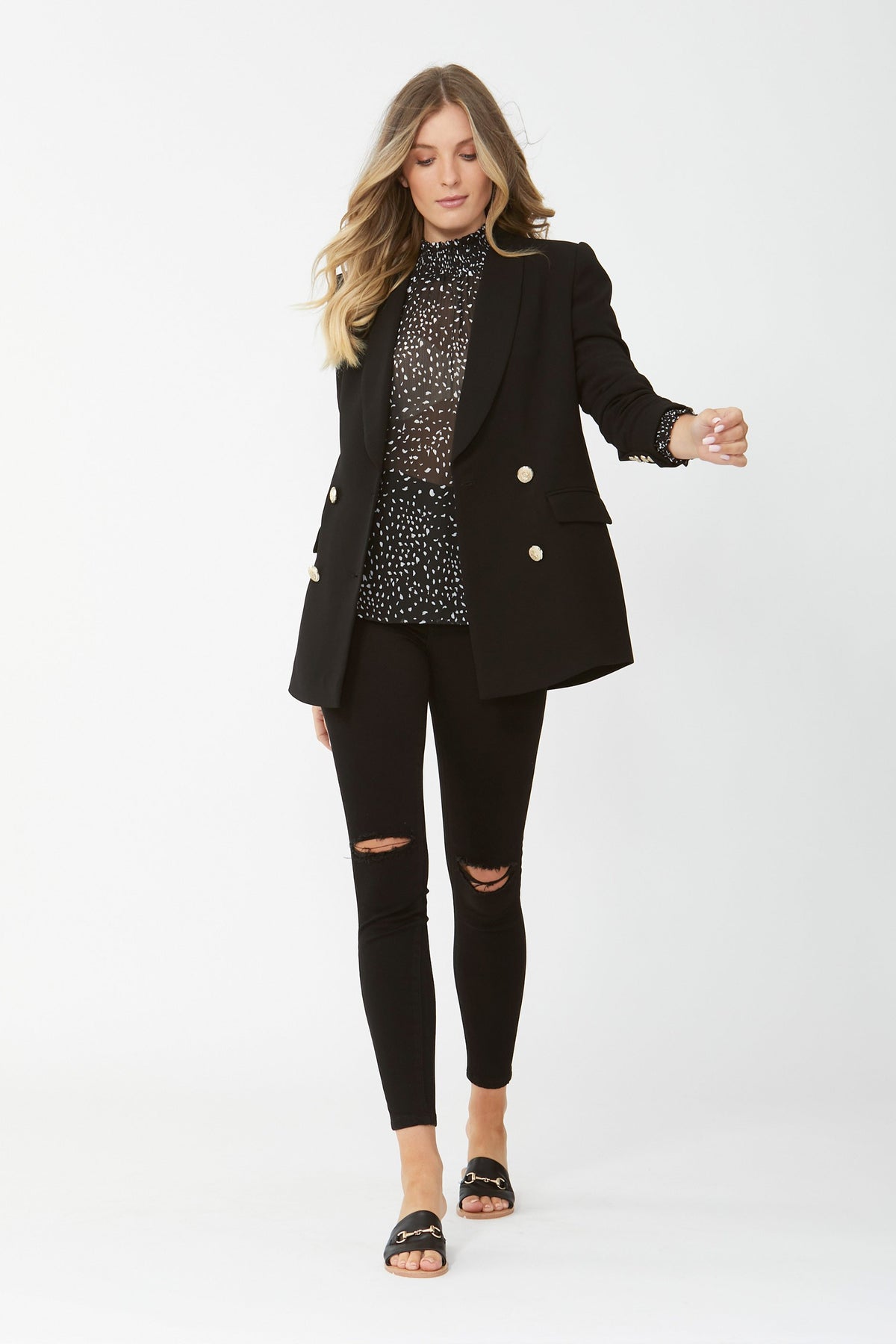[TEST] Jenna Ruffle Blouse