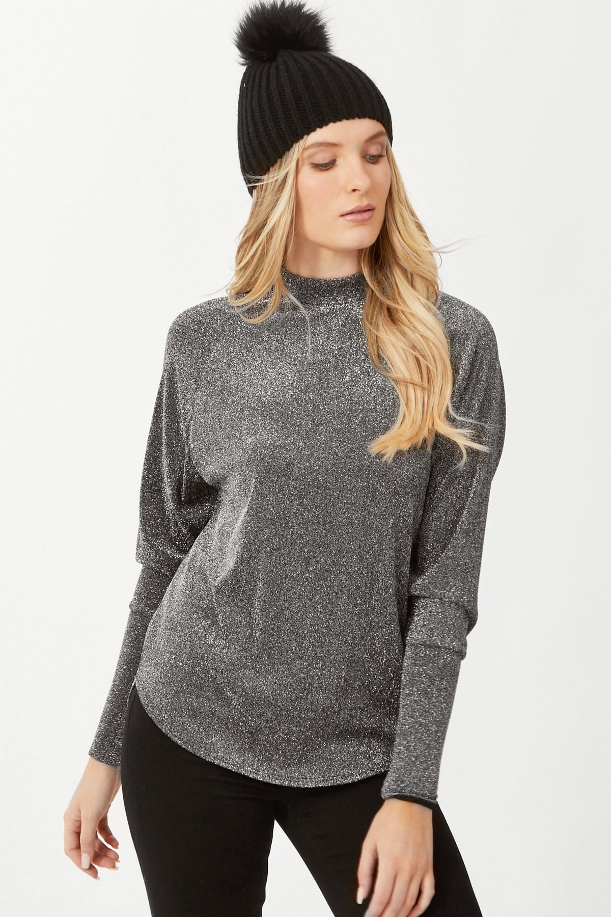 [TEST] Nadia Glitter Long Sleeve Top