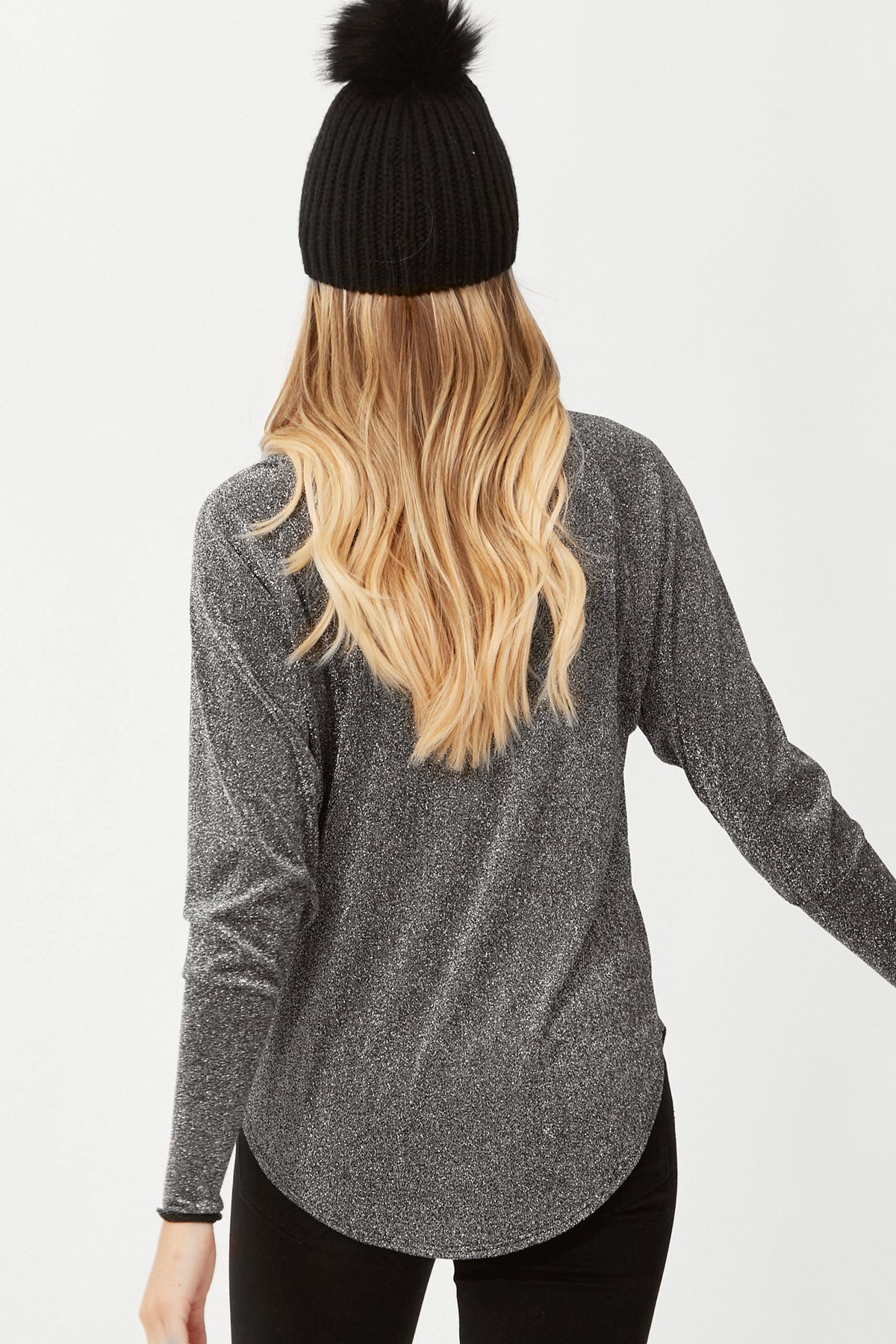 [TEST] Nadia Glitter Long Sleeve Top