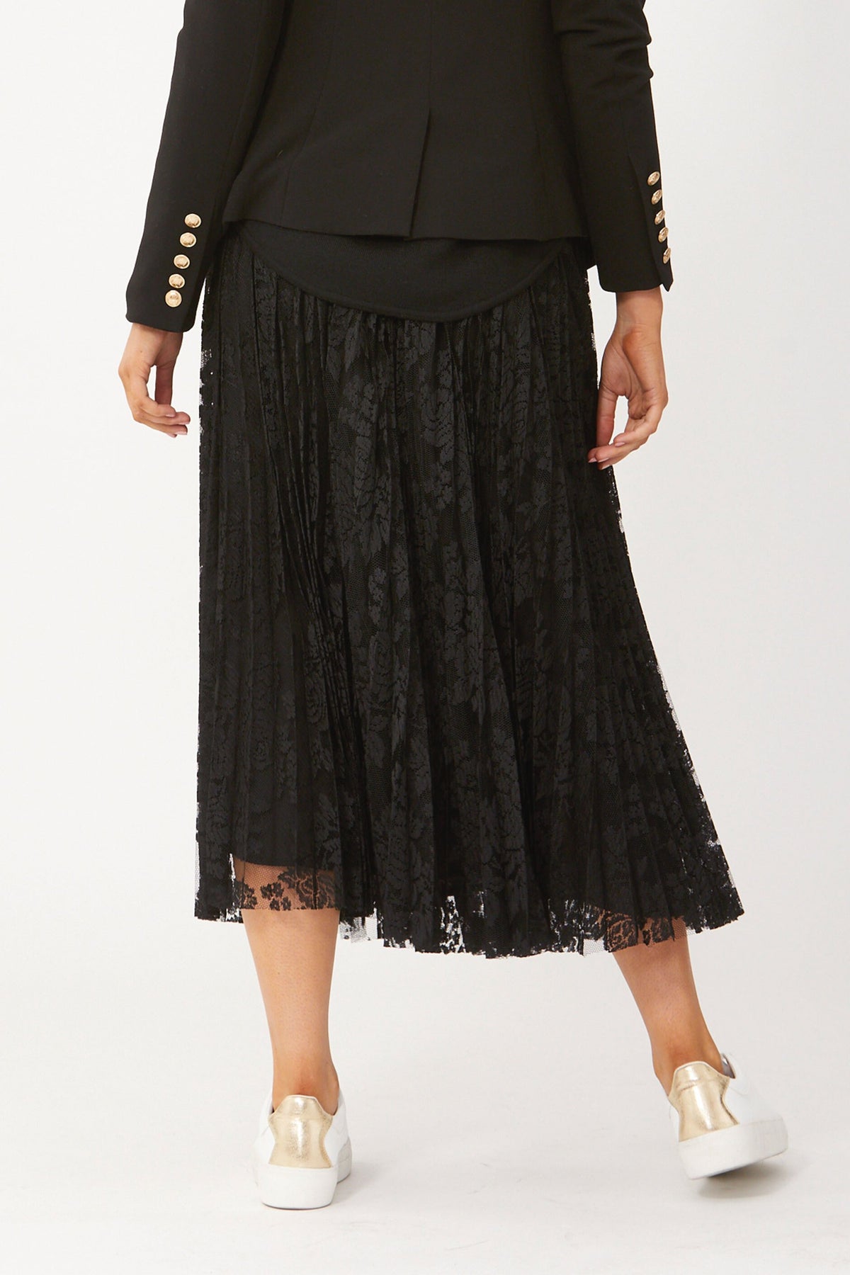 [TEST] Lilly Lace Pleated Midi Skirt