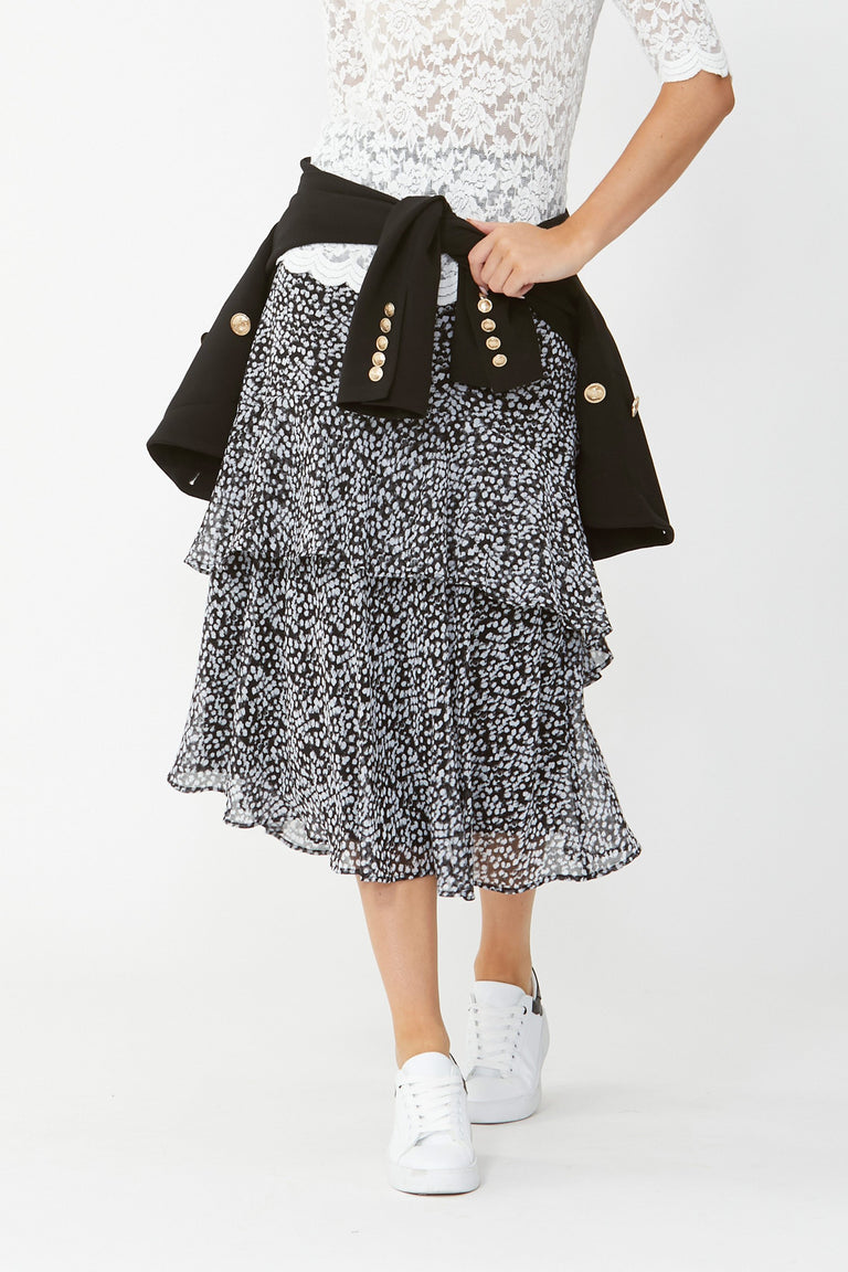 [TEST] Sophie Ruffle Midi Skirt