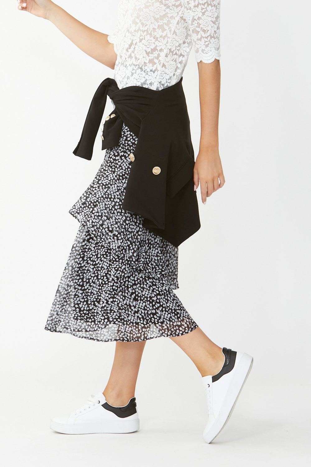 [TEST] Sophie Ruffle Midi Skirt
