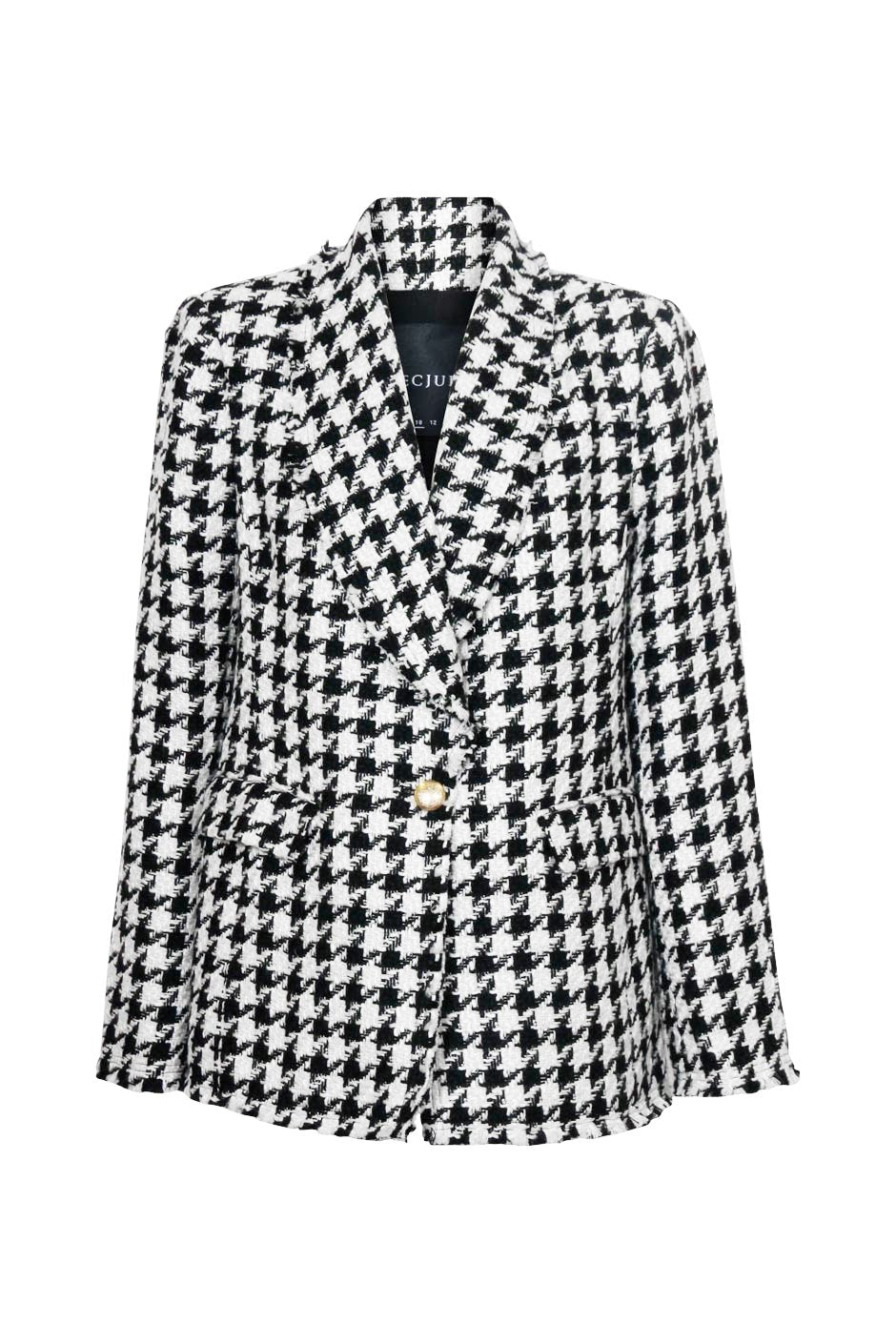[TEST] Marla Houndstooth Blazer