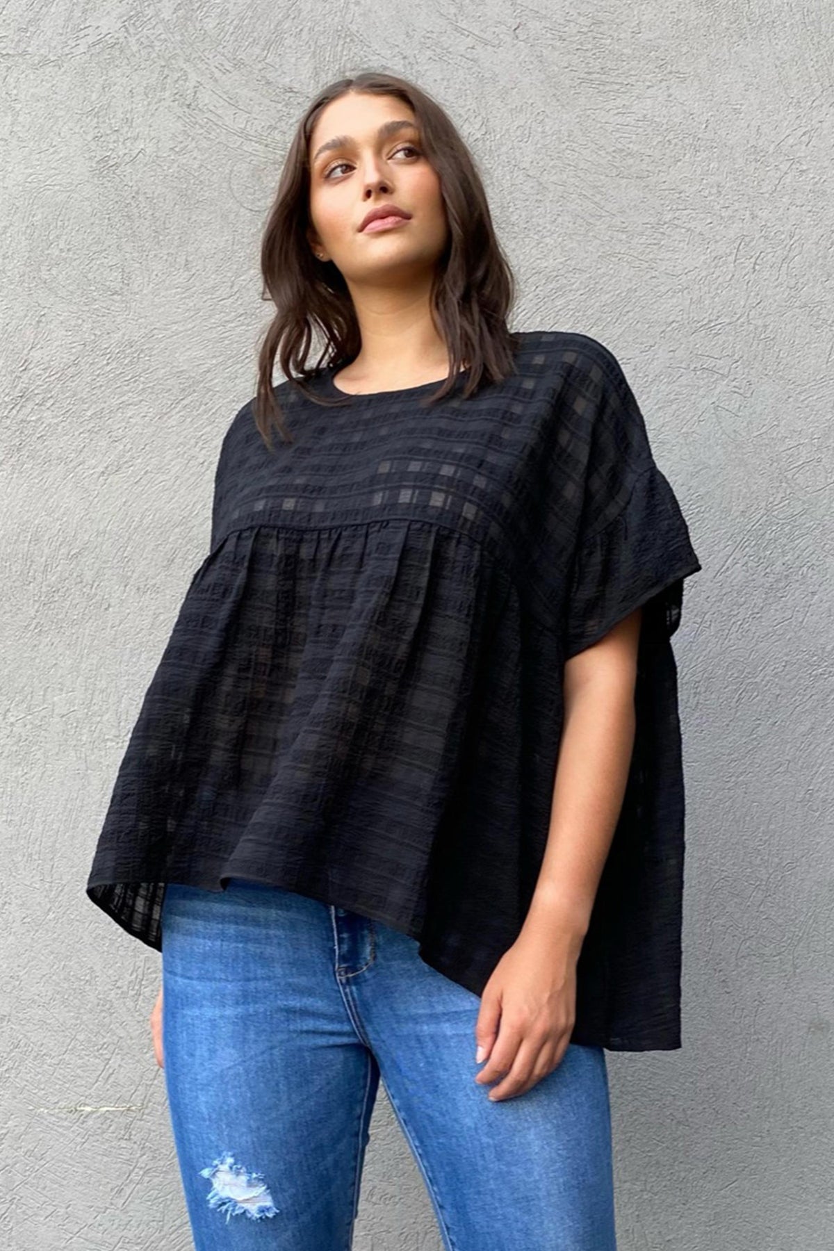 [TEST] Bree Textured Blouse