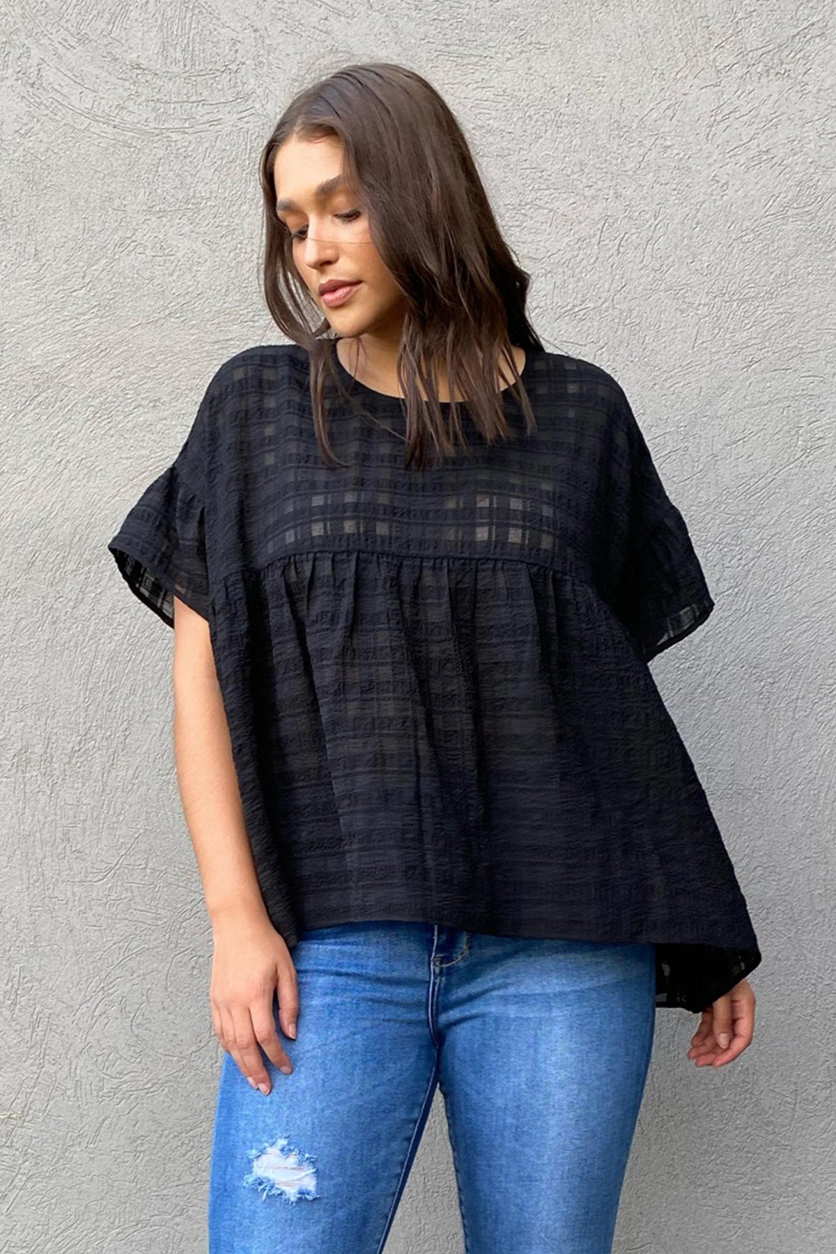 [TEST] Bree Textured Blouse