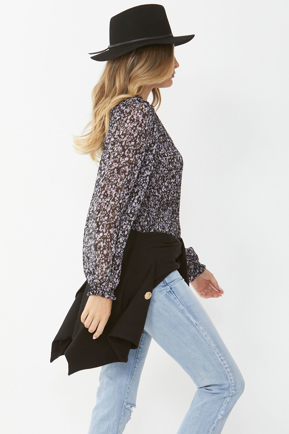 [TEST] Debbie Shirred Bodice Blouse