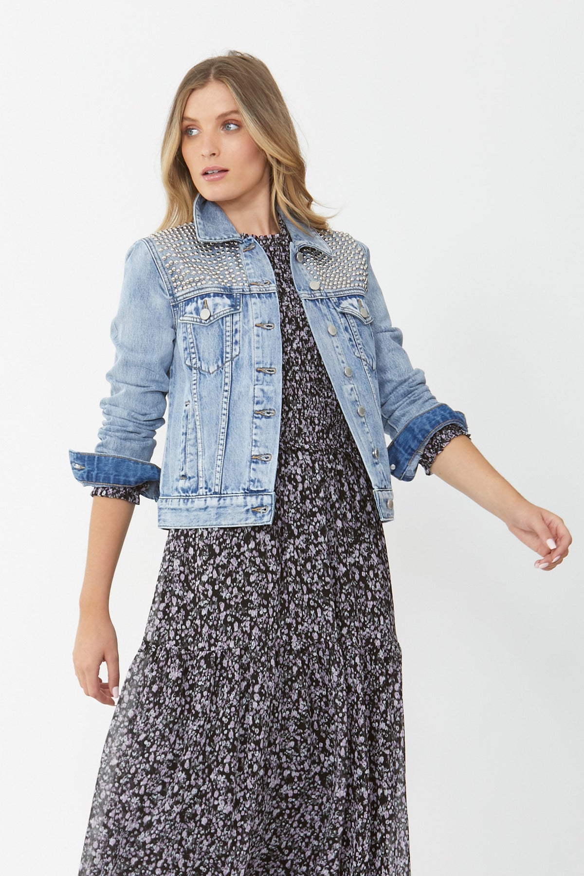 [TEST] Bonnie Shirred Midi Dress