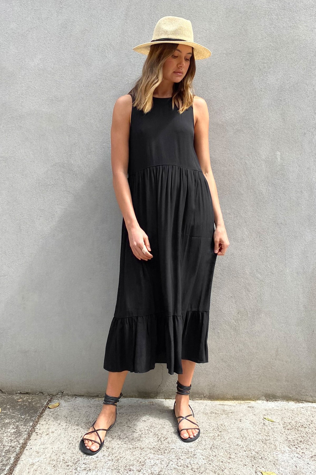[TEST] Ari Tiered Midi Dress