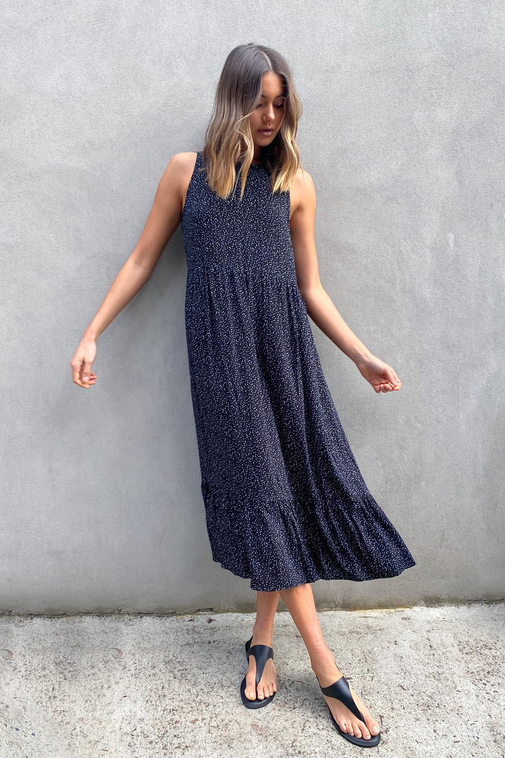 [TEST] Ari Tiered Midi Dress