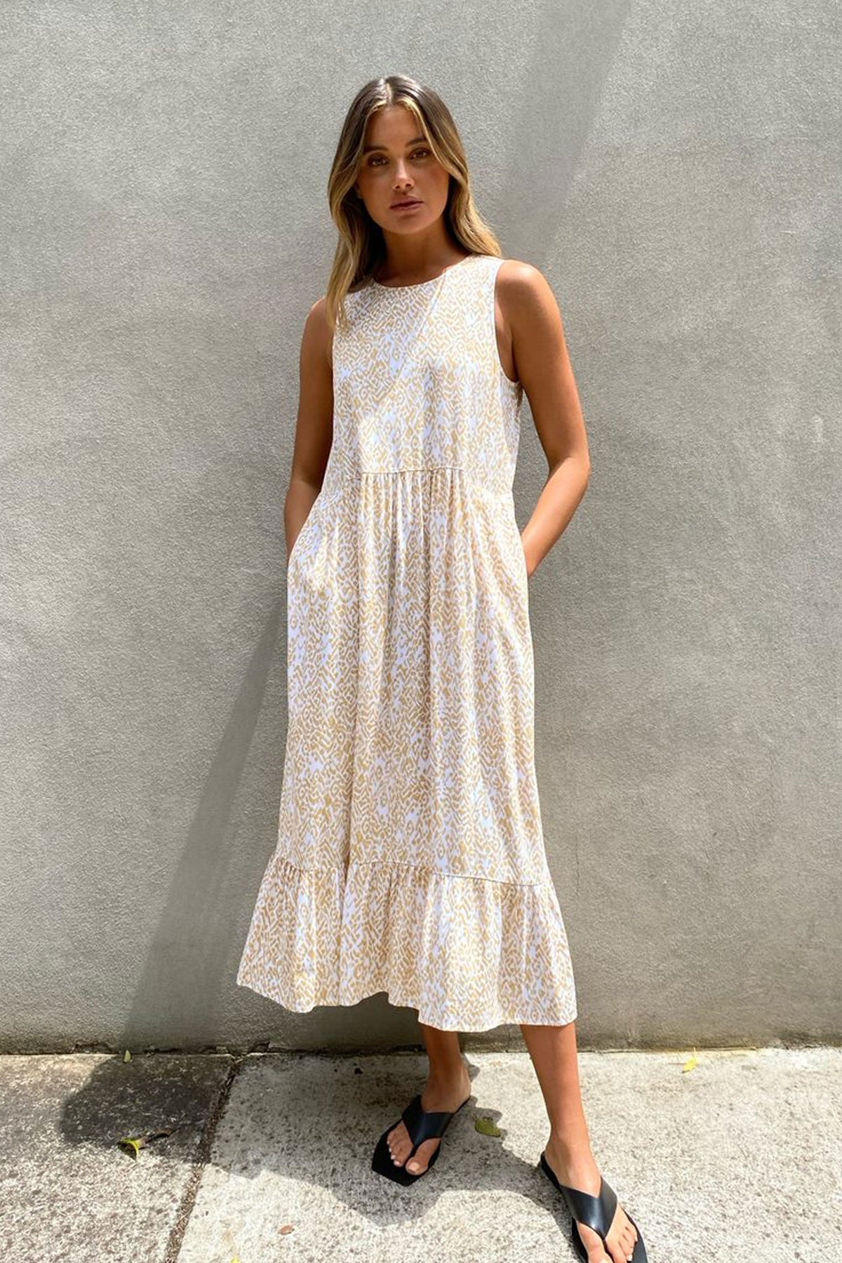 [TEST] Ari Tiered Midi Dress