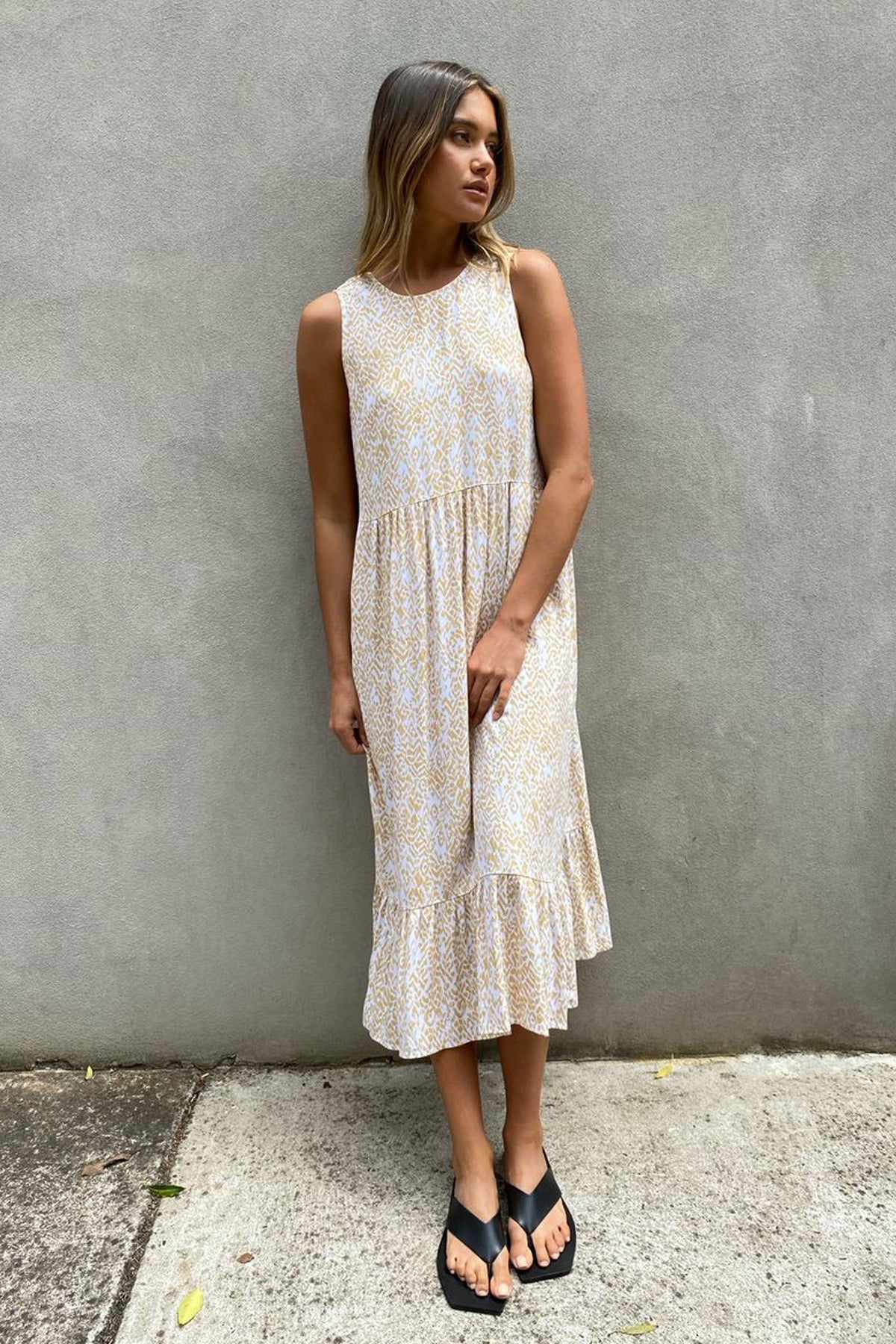 [TEST] Ari Tiered Midi Dress