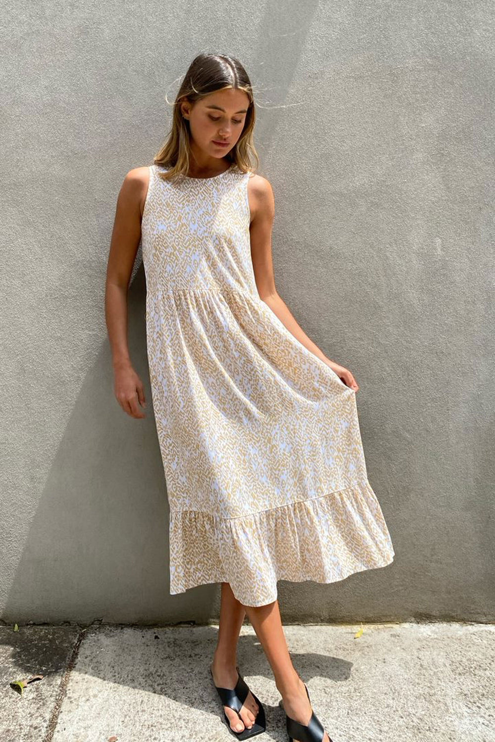 [TEST] Ari Tiered Midi Dress