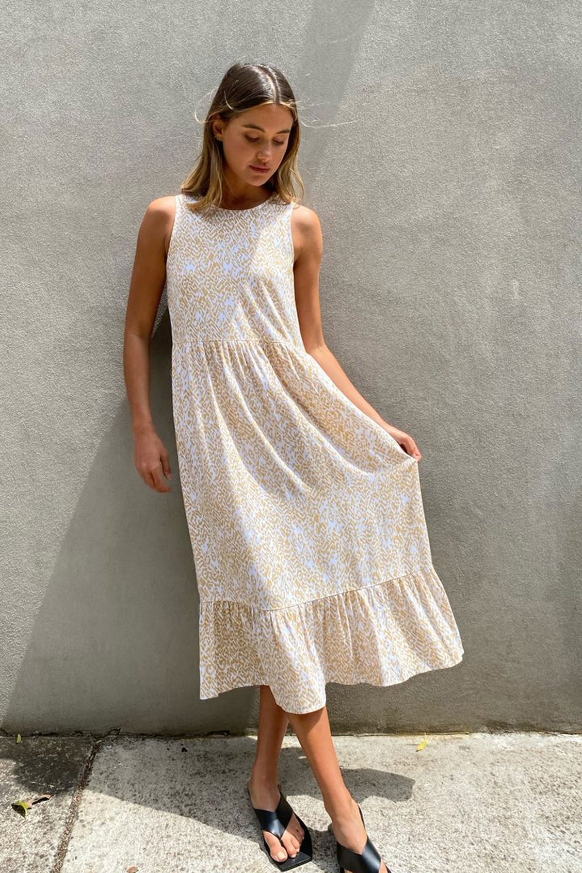 [TEST] Ari Tiered Midi Dress