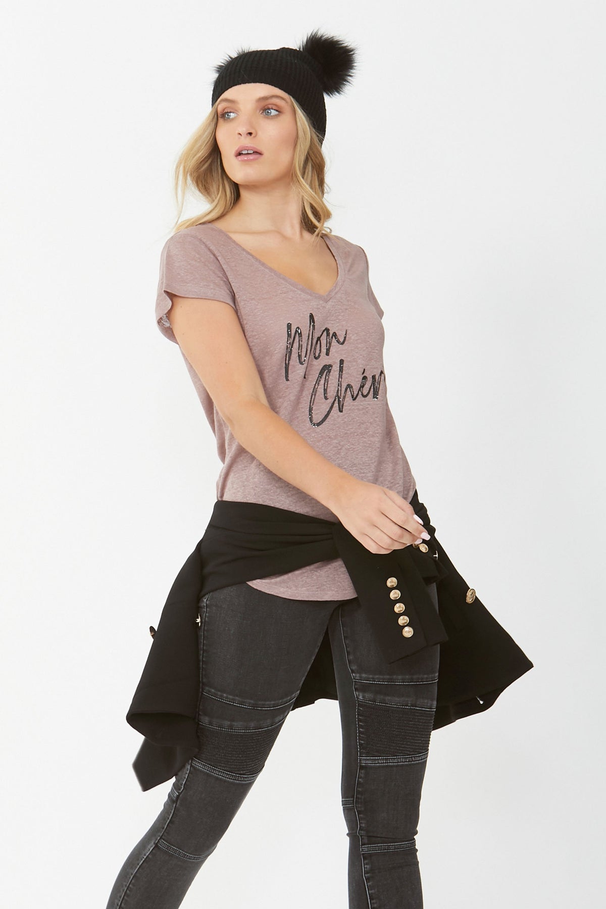 [TEST] Mon Cherie Linen Tee