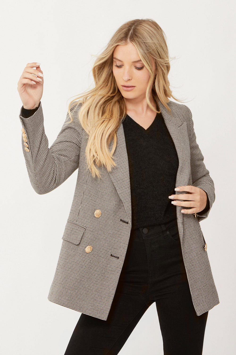 [TEST] Hailey Boyfriend Check Blazer