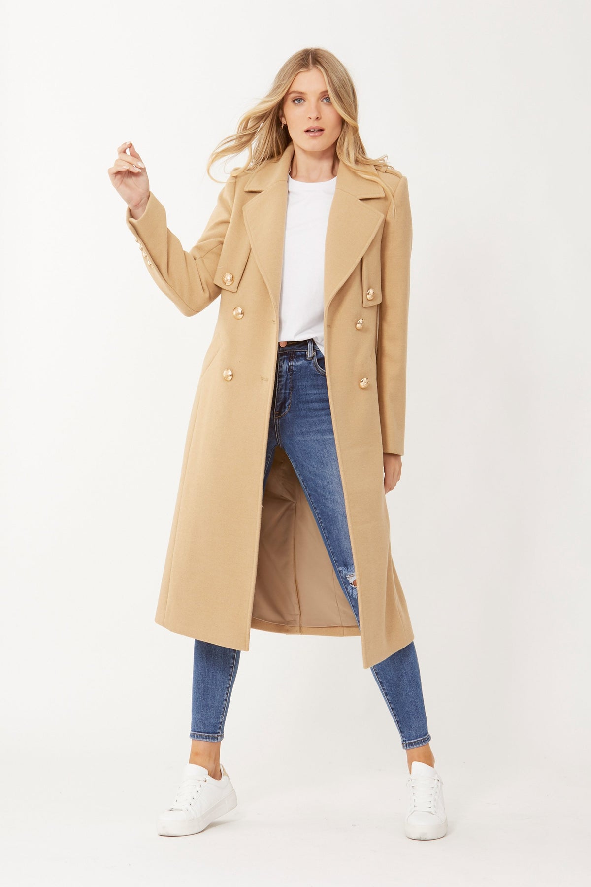 [TEST] Nora Wool Trench Coat